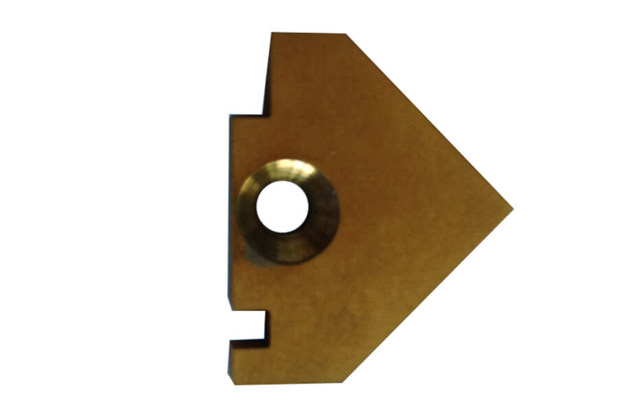 Blades of wire cutting and stripping machine