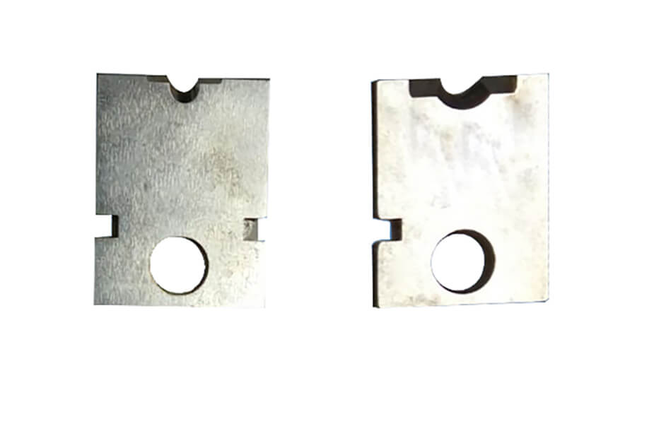 Blades of wire cutting and stripping machine