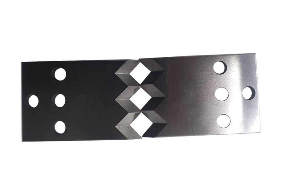 Blades of wire cutting and stripping machine