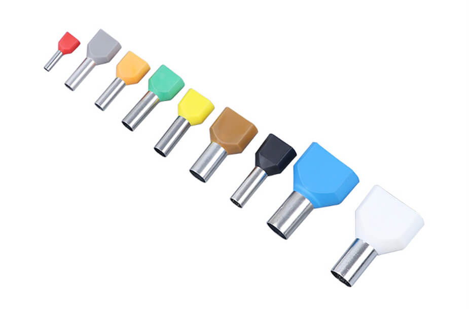 T-VE0516 Nylon-Insulated Twin Cord End Terminal