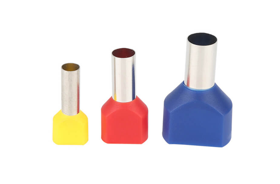 T-VE0516 Nylon-Insulated Twin Cord End Terminal